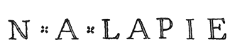 Nicolas-Alexandre Lapie dit l'aîné Nicolas-Alexandre Lapie dit l'aîné
