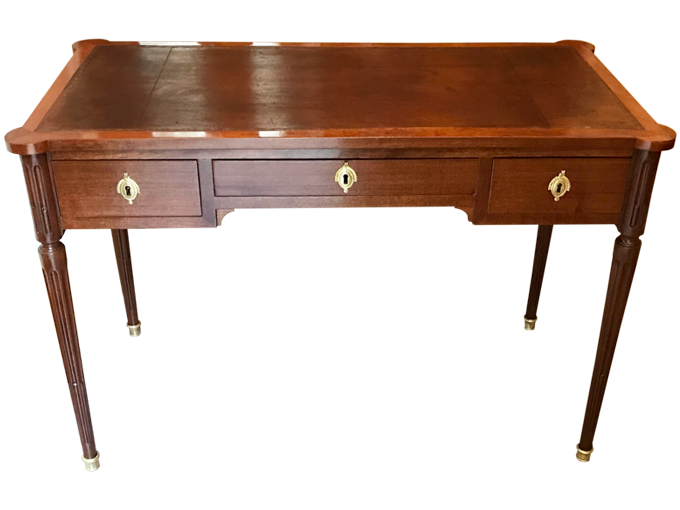 Après restauration. Bureau d'époque Louis XVI Après restauration. Bureau d'époque Louis XVI