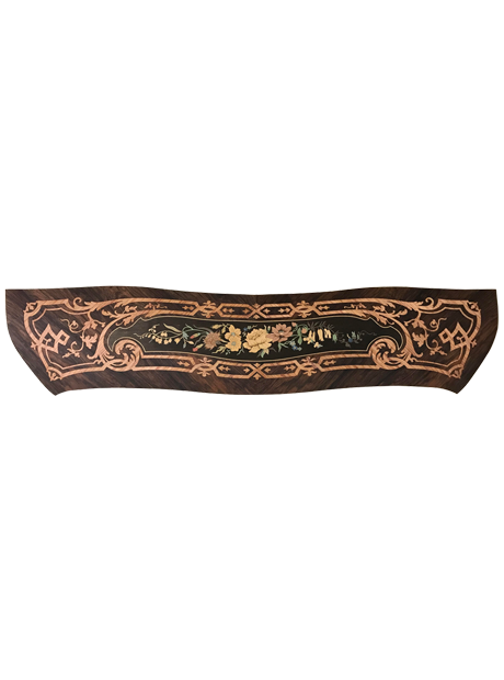 Placage entièrement refait. Bureau de pente de style Louis XV Placage entièrement refait. Bureau de pente de style Louis XV