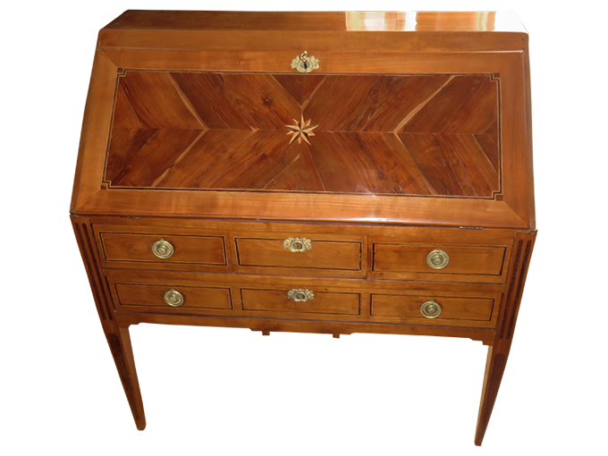 Après restauration. Bureau Louis XVI Après restauration. Bureau Louis XVI