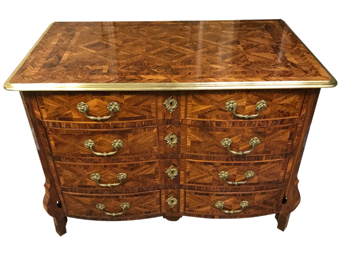 Après restauration. Commode d'époque Louis XIV Après restauration. Commode d'époque Louis XIV