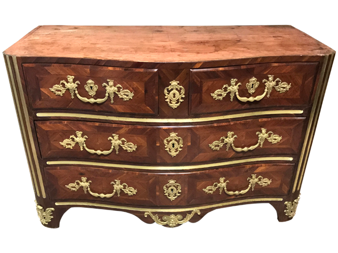 Après restauration. Commode d'époque Louis XIV Après restauration. Commode d'époque Louis XIV