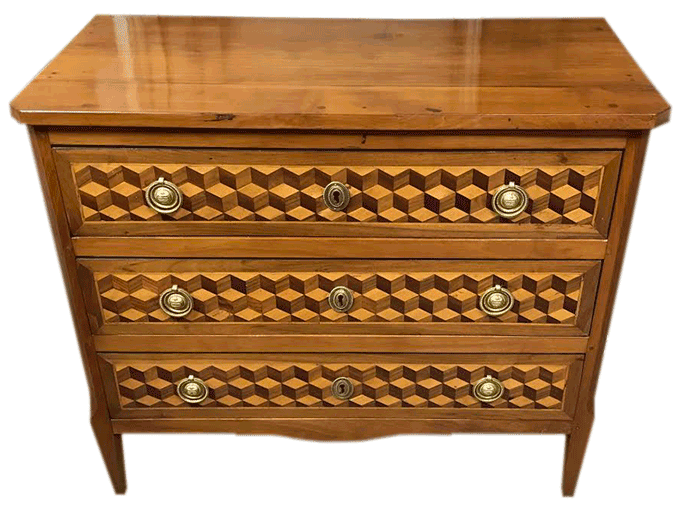 Après restauration. Commode d'époque Louis XVI Après restauration. Commode d'époque Louis XVI