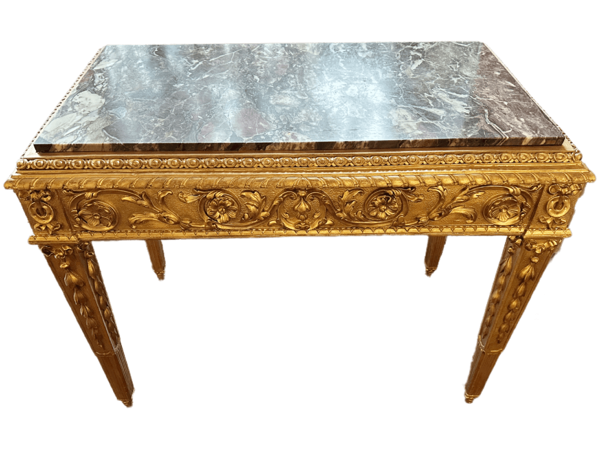 Après restauration. Console d'époque Louis XVI Après restauration. Console d'époque Louis XVI
