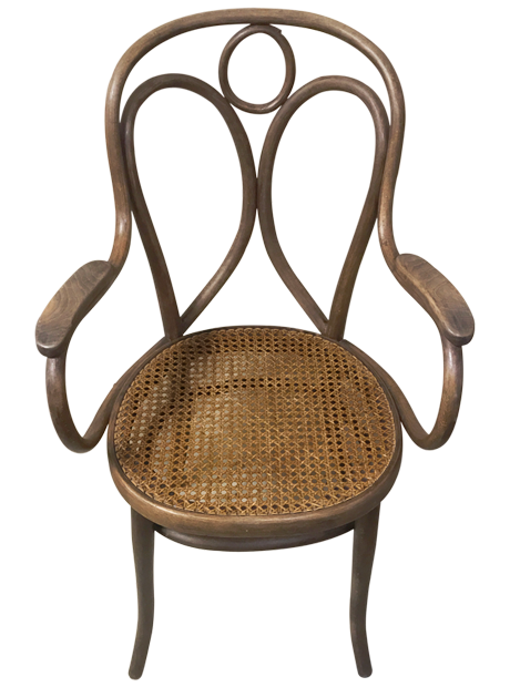 Après restauration. Fauteuil Thonet Après restauration. Fauteuil Thonet